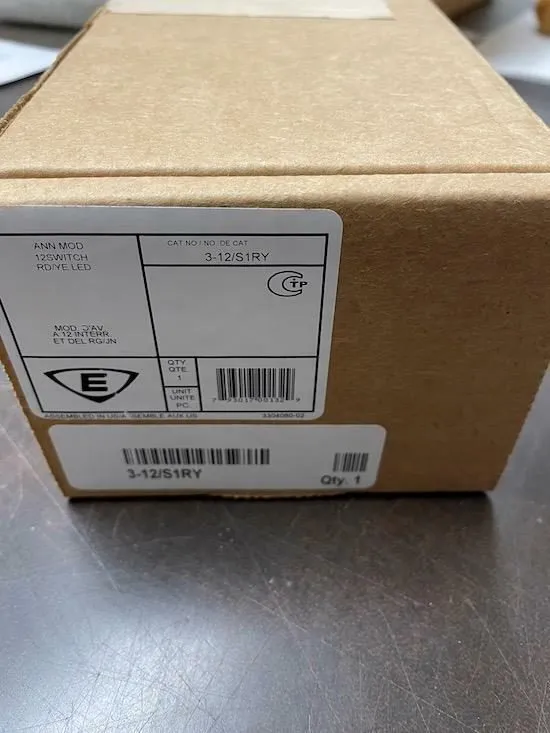 Дисплей EST Edwards Fire Alarm 3-12/S1RY Display Control Module — фото лота 2