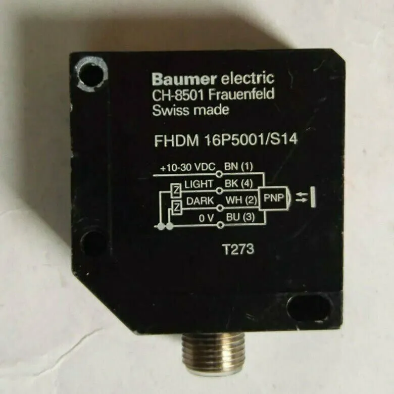 Фотоэлектрический датчик Baumer FHDM 16P5001/S14 Photoelectric Diffuse Sensor 10