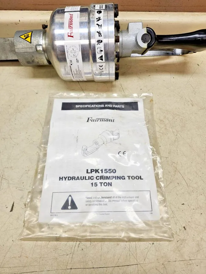 Электрооборудование Fairmont/Greenlee Textron LPK1550 15 Ton Hydraulic Crimping