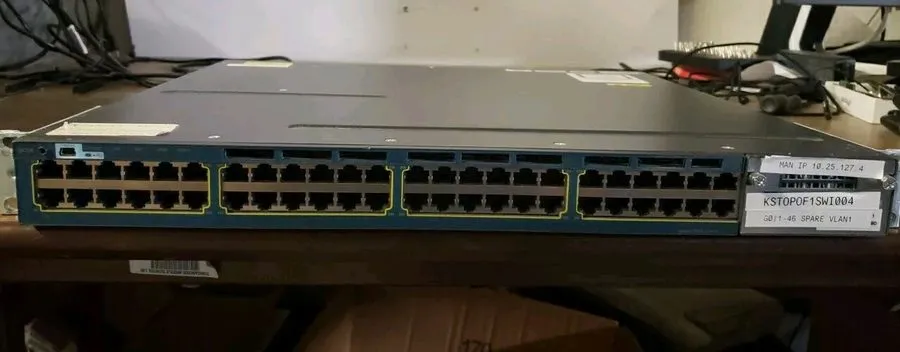 Коммутатор Cisco Catalyst 3560-X 48-Port POE Gigabit Ethernet Managed Switch