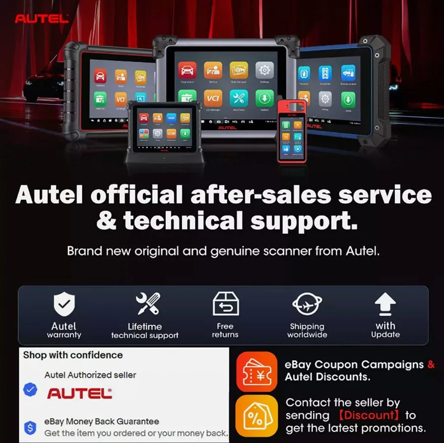 Диагностический сканер Autel MaxiIM IM508S XP200 Advanced Diagnostic Scanner Key — фото лота 1