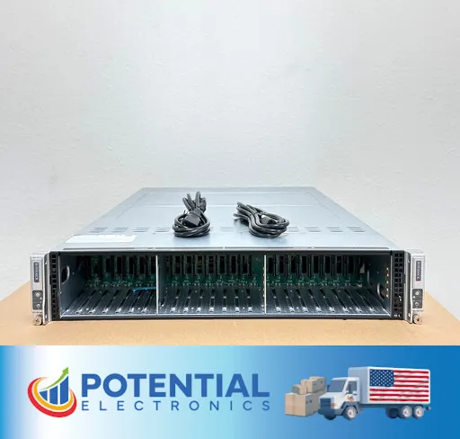 Сервер SUPERMICRO SYS-2028TP-DNCR 2U 2-Node Srvr X10DRT-P w Xeon E5-2603 v3 2x16