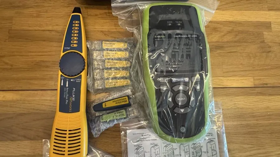 Тестер Fluke Networks LinkRunner LRAT-1000 AT-1000 Network Auto Tester