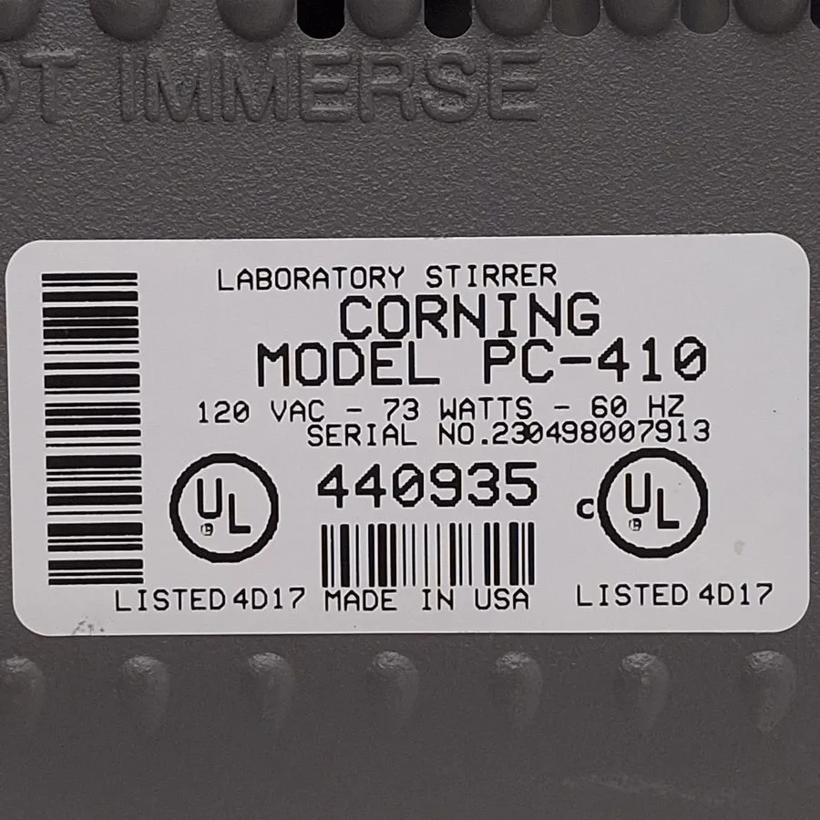 Магнитная мешалка Corning PC-410 Laboratory Magnetic Stirrer 7x6in Top Guarantee