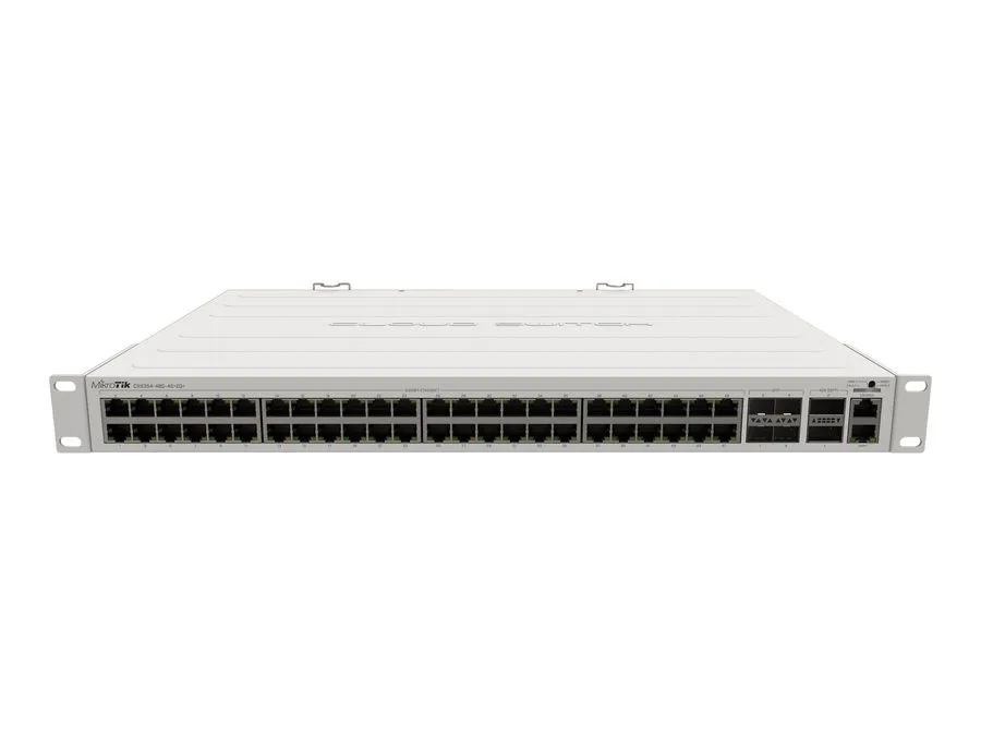 Коммутатор MikroTik CRS354-48G-4S+2Q+RM Switch L3 48