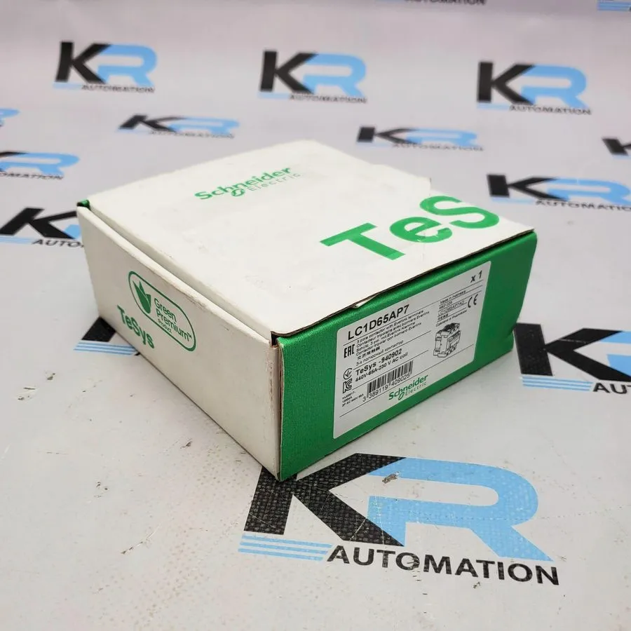 Контактор SCHNEIDER ELECTRIC LC1D65AP7 TESYS D CONTACTOR 3P 65A 230V AC COIL