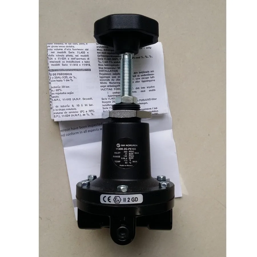 Пневмоклапан NORGREN 11400-2G/PE103 pneumatic pressure reducing valve