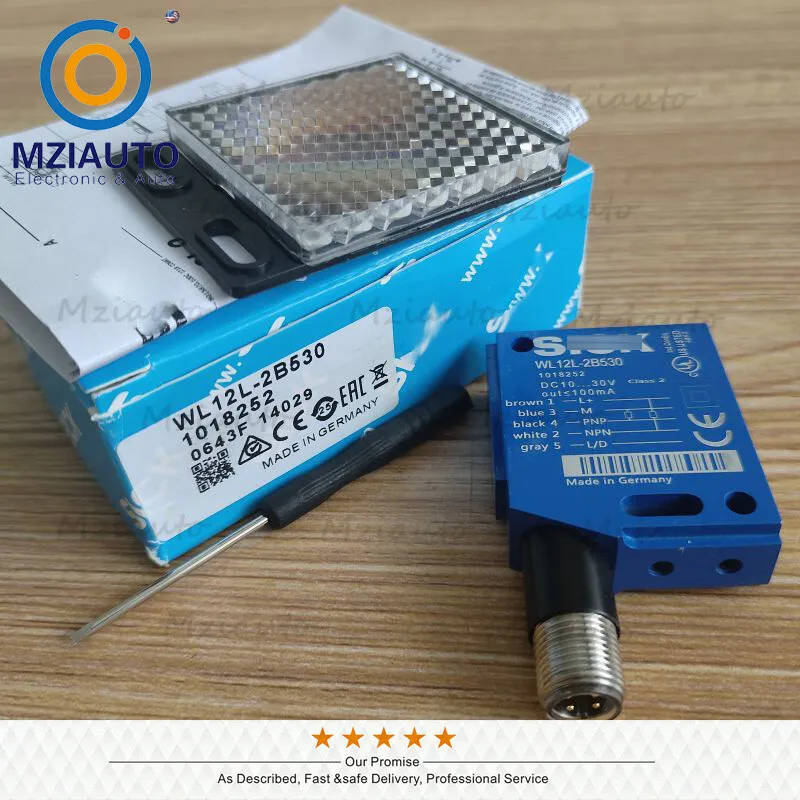 Фотоэлектрический датчик SICK WL12L-2B530 PHOTOELECTRIC LASER SENSOR 1018252 10-