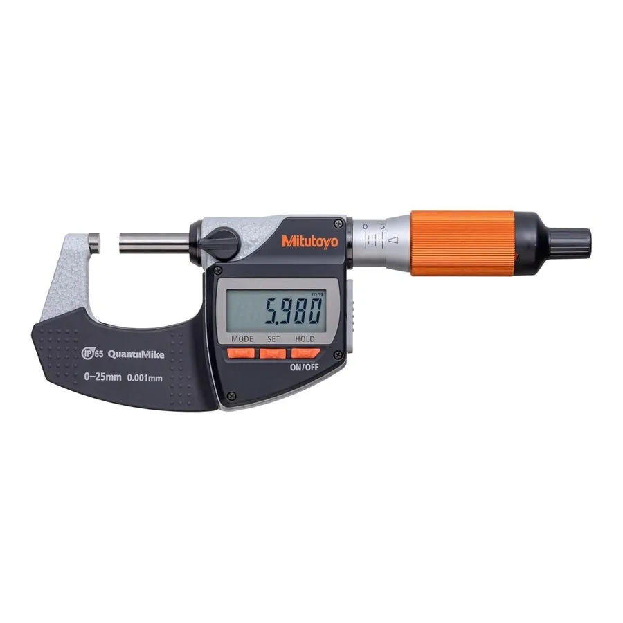 Микрометр Mitutoyo QuantuMike MD-E25 293-140-40 Digital Micrometer 0-25mm IP65 J