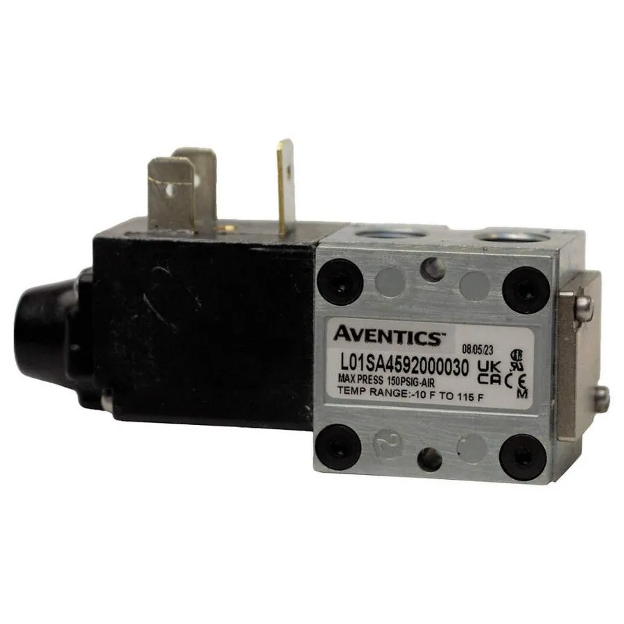 Электромагнитный клапан AVENTICS Solenoid Air Con Valve,Four-Way,150 psi 809G23 — фото лота 1