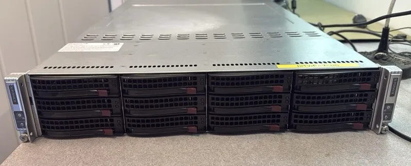 Сервер Supermicro 2U Twin Server SYS-6028TR-DTR 4x Xeon E5-2620 v3 256GB RAM, 12