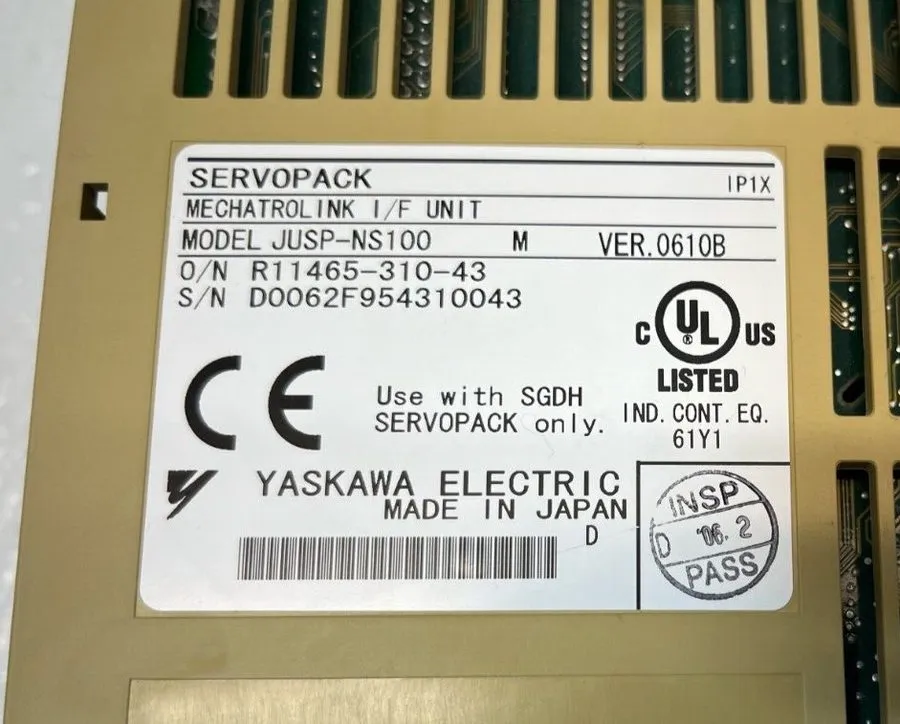Сервопривод Yaskawa KCC-REM-Yec-SGDH02AE1-004 200V Servopack SGDH-02AE