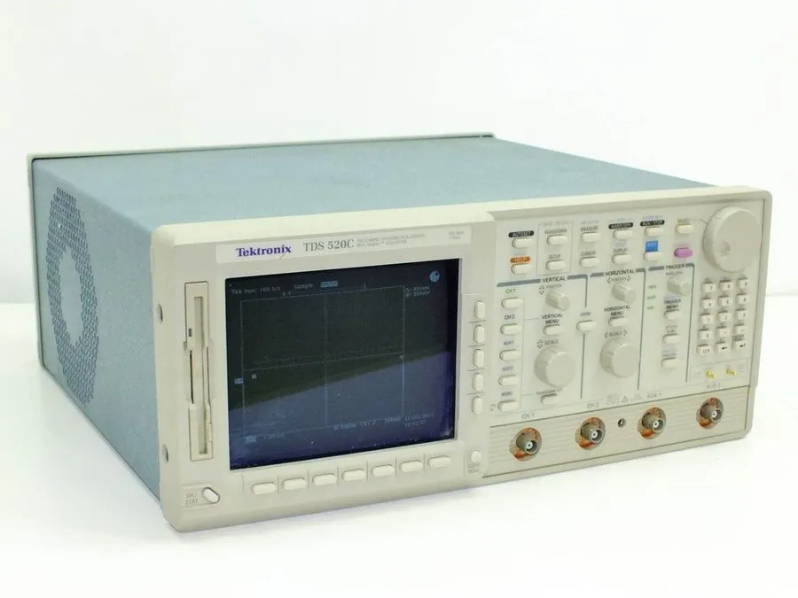 Осциллограф Tektronix TDS 520C Two Channel Digitizing Oscilloscope 1GS/s Back Pa