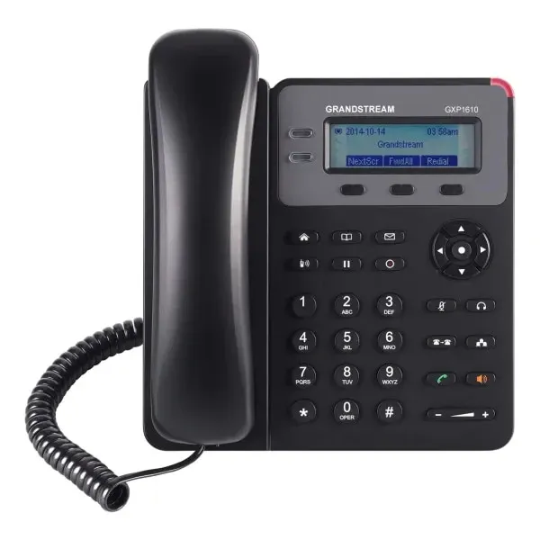 IP-телефон Grandstream GXP1610 IP Phone Corded Wall Mountable Black