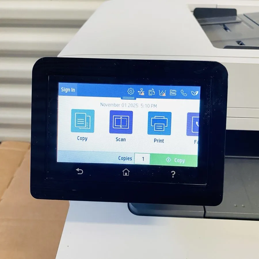 Лазерный принтер HP LaserJet Pro MFP M479fdn Duplex Color Laser Printer W1A79A P — фото лота 4