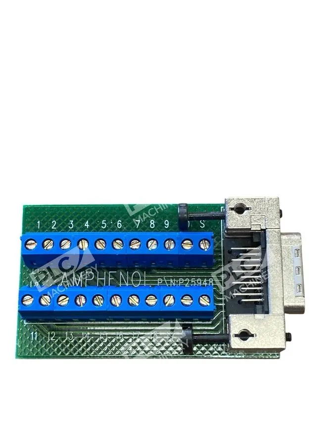 Разъём Amphenol P25948 Dual Terminal Strip Board Connector — фото лота 2