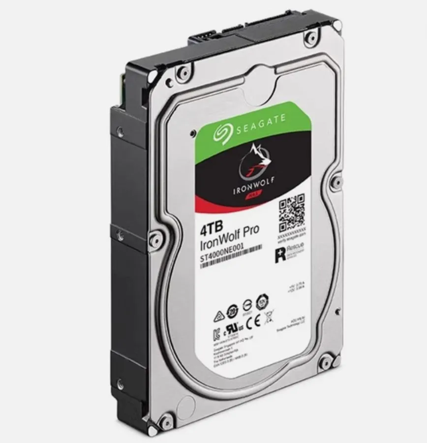 Жёсткий диск Seagate IronWolf Pro ST4000NE001 4TB 7200RPM 256MB SATA 3.5" NAS HD
