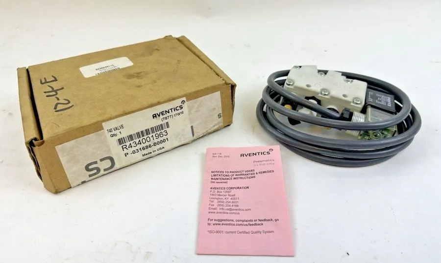 Электромагнитный клапан AVENTICS R434001963 SERIES 740 PNEUMATIC SOLENOID VALVE 
