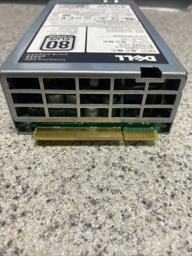 Блок питания Dell 495W 80 Plus Platinum Hot Swap Server Power Supply 3GHW3 Power — фото лота 1