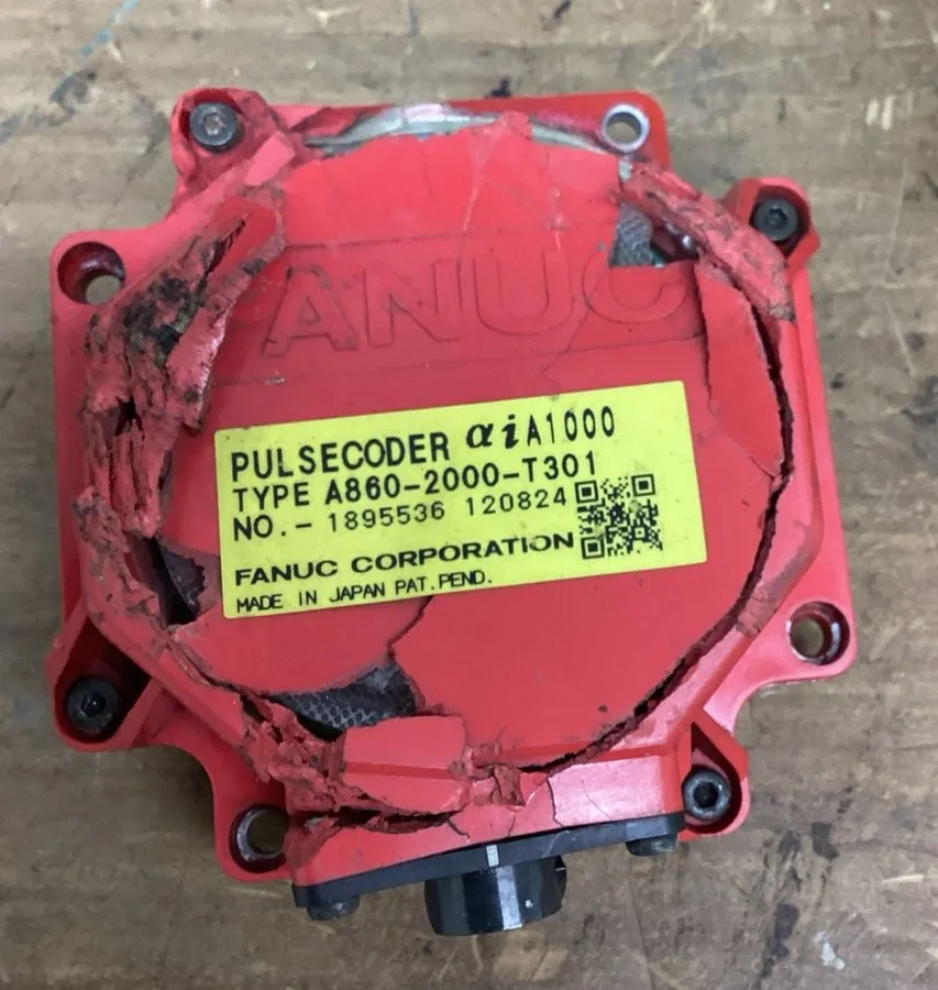 Серводвигатель FANUC A06B-0247-B100 4kW 3000RPM 230V 200Hz AC Servo Motor — фото лота 1