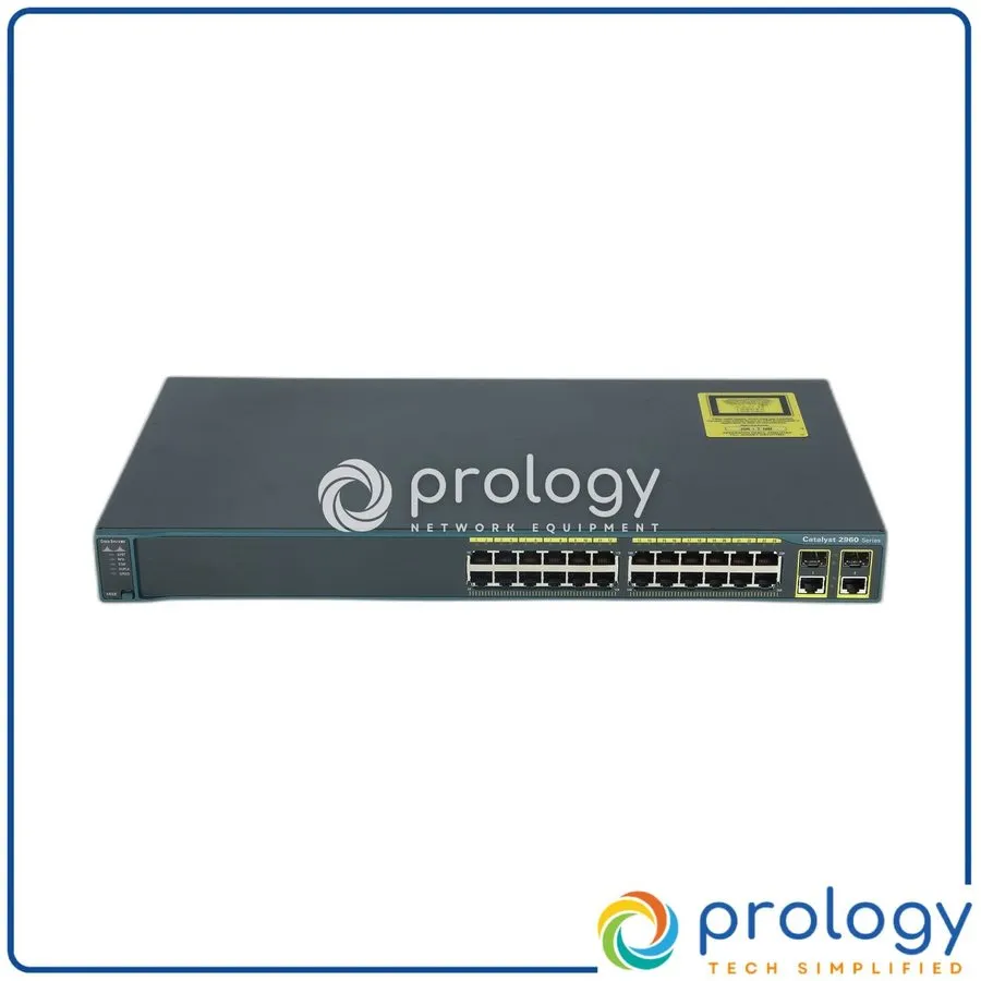 Коммутатор Cisco WS-C2960-24TC-L 24-Ports 10/100 + 2 Gig/SFP w/Racks TaxInv
