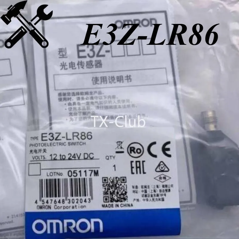 Фотоэлектрический датчик OMRON photoelectric sensor E3Z-LR86