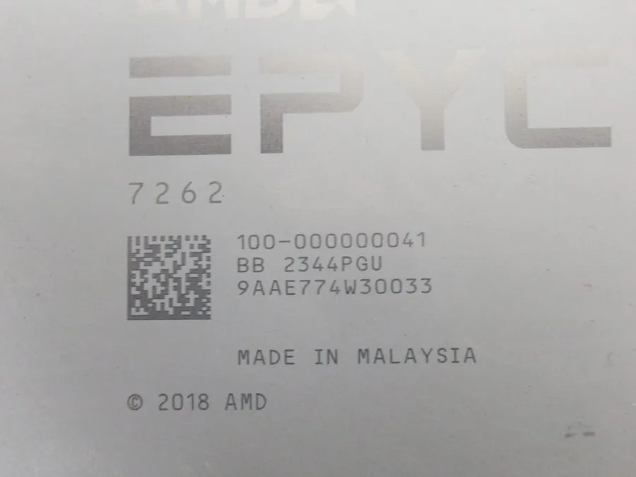 Модуль памяти AMD Epyc 7262 Server Processor 3.4 GHz, 8 Cores, Socket SP3