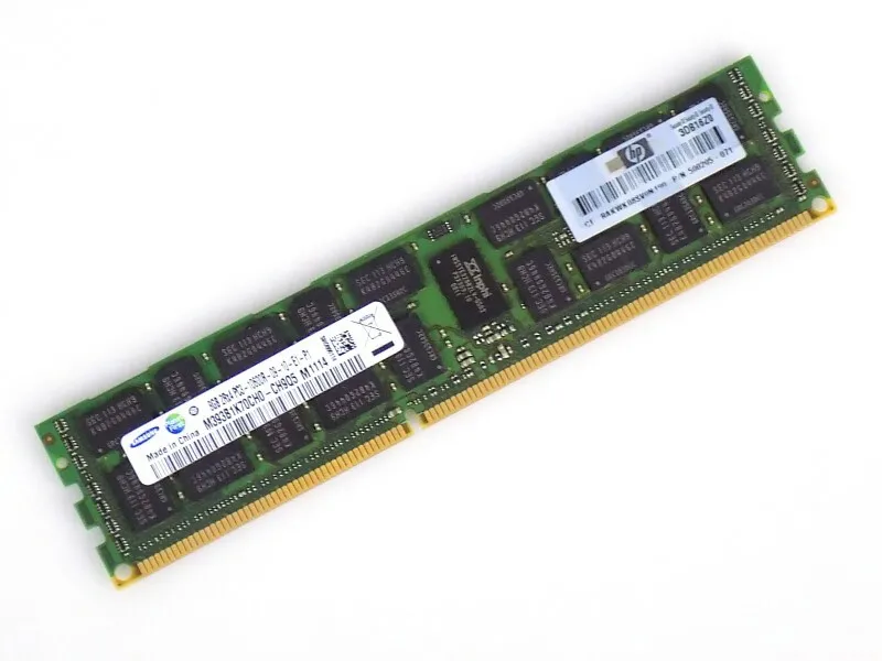 Модуль памяти HP 501536-001 Samsung 8gb 2Rx4 pc3-10600r-09-10-e1-p1 m393b1k70ch0