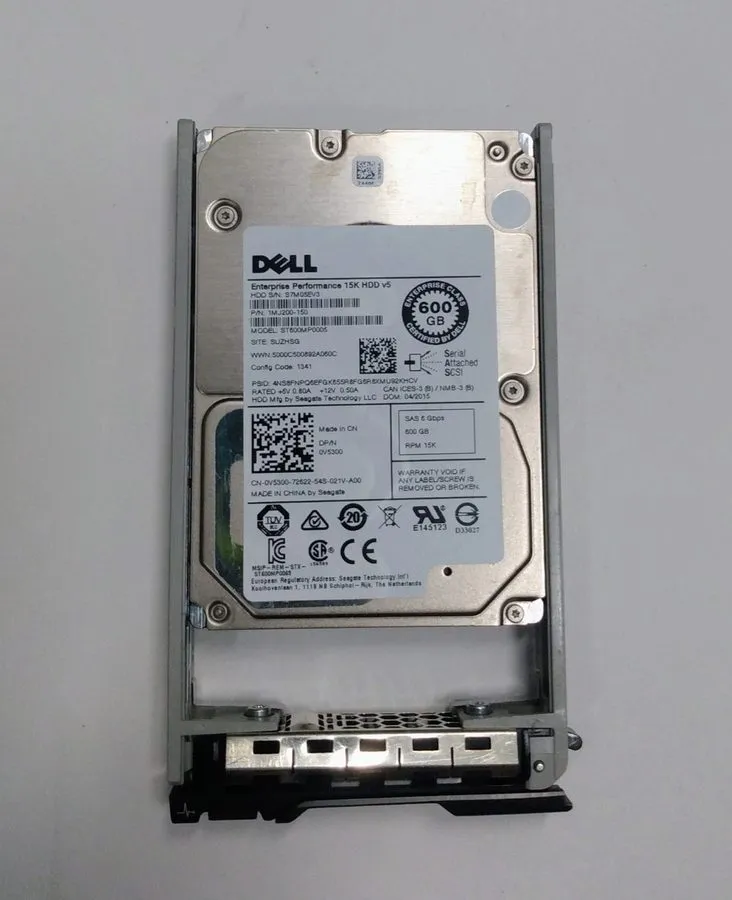 Жёсткий диск 4HGTJ ST600MP0005 Dell ENTERPRISE 600GB 15K SAS 2.5"12G HDD Hard Dr