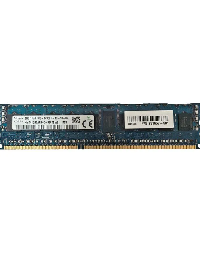 Модуль памяти SK Hynix HMT41GR7AFR4C-RD 8GB 1Rx4 PC3-14900R DDR3 ECC Server RAM