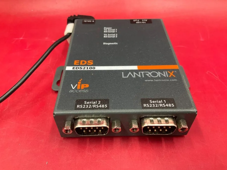 IIoT-устройство Lantronix EDS2100 2-Port RS232 RS485 Serial Device Server ED2100 — фото лота 3