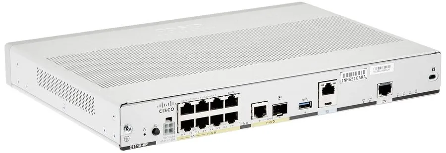 Маршрутизатор Cisco C1118-8P Router 8 Gigabit PoE+ Ports G.SHDSL Enterprise — фото лота 1
