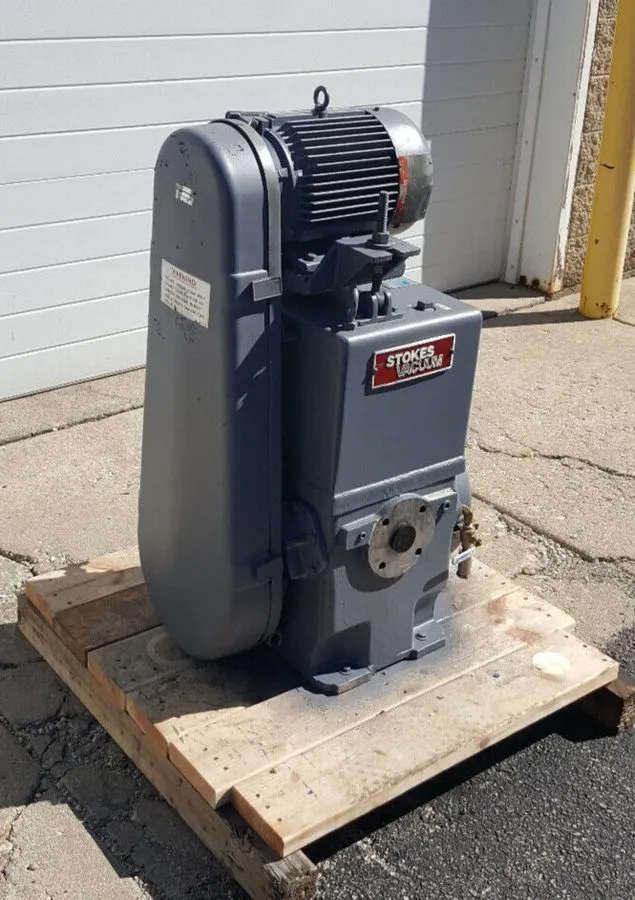 Насос Stokes Microvac 149H-11 Vacuum Pump, Edwards, Atlas Copco, Rebuilt — фото лота 2