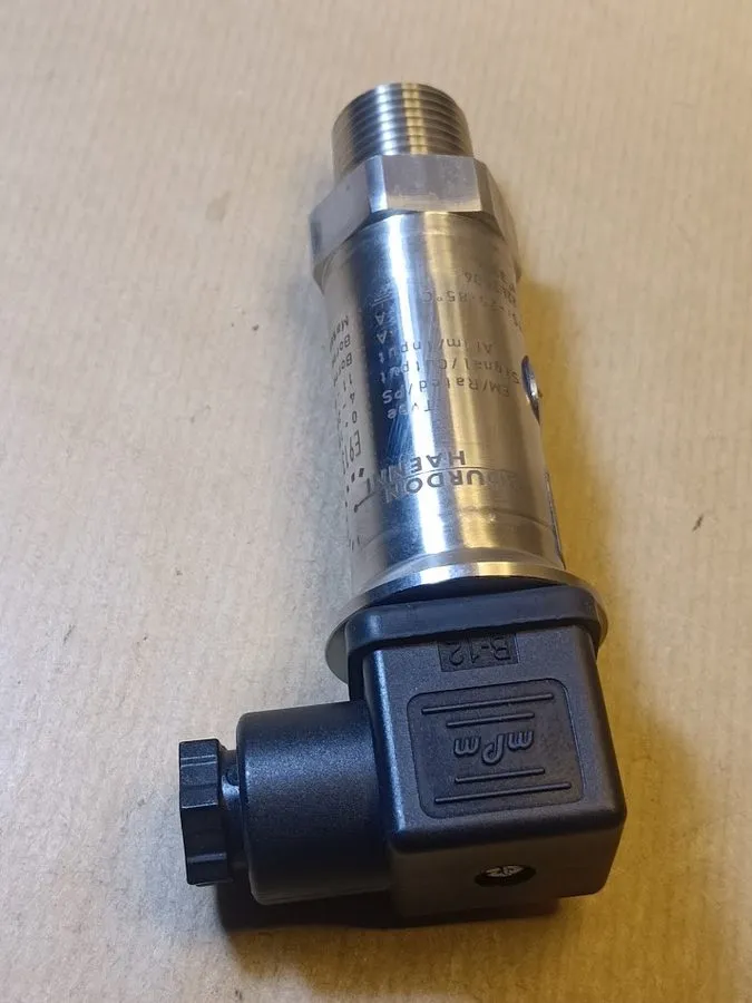 Датчик давления Bourdon Haenni E913 Pressure Transmitter 1/2 NPT 100bar E91363B3 — фото лота 2