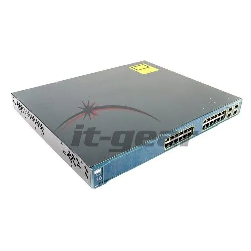 Коммутатор Cisco WS-C3560G-24TS-S Cat3560 24 10/100/1000T + 4 SFP StandardImage