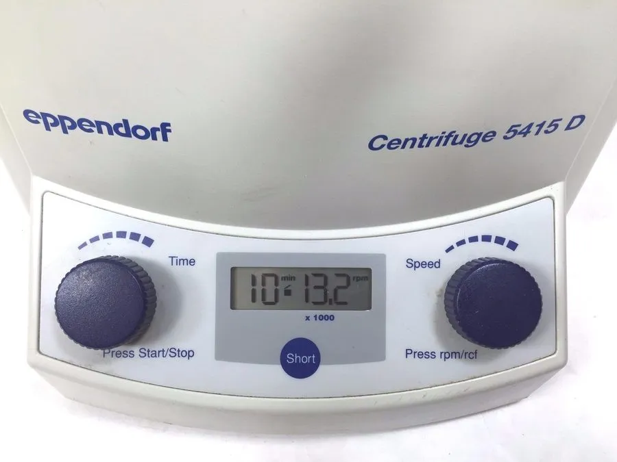 Центрифуга Eppendorf 5415D Centrifuge w/ F45-24-11 Rotor & Lid 5415 D (DAMAGED)