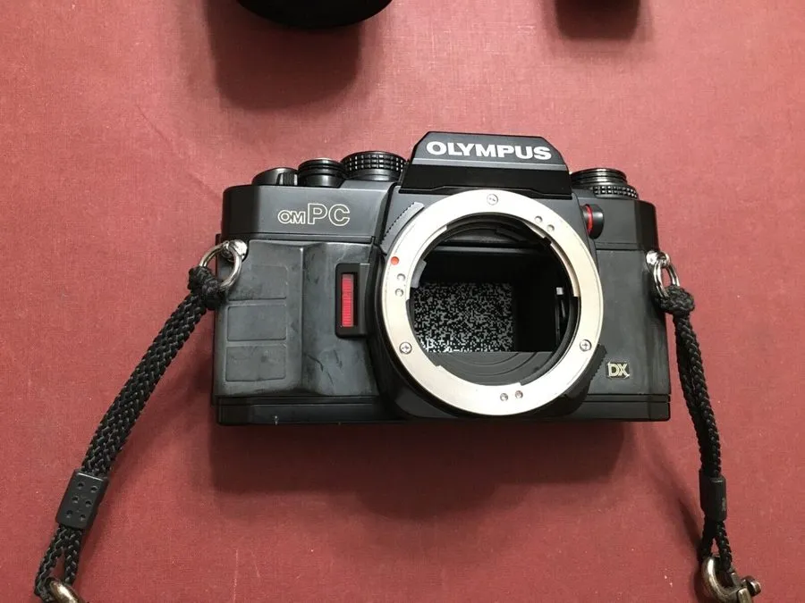 Объектив Olympus OM-PC-DX Camera, 70-210 Sigma Zoom Lens, Auto Winder 2, T20 Fla
