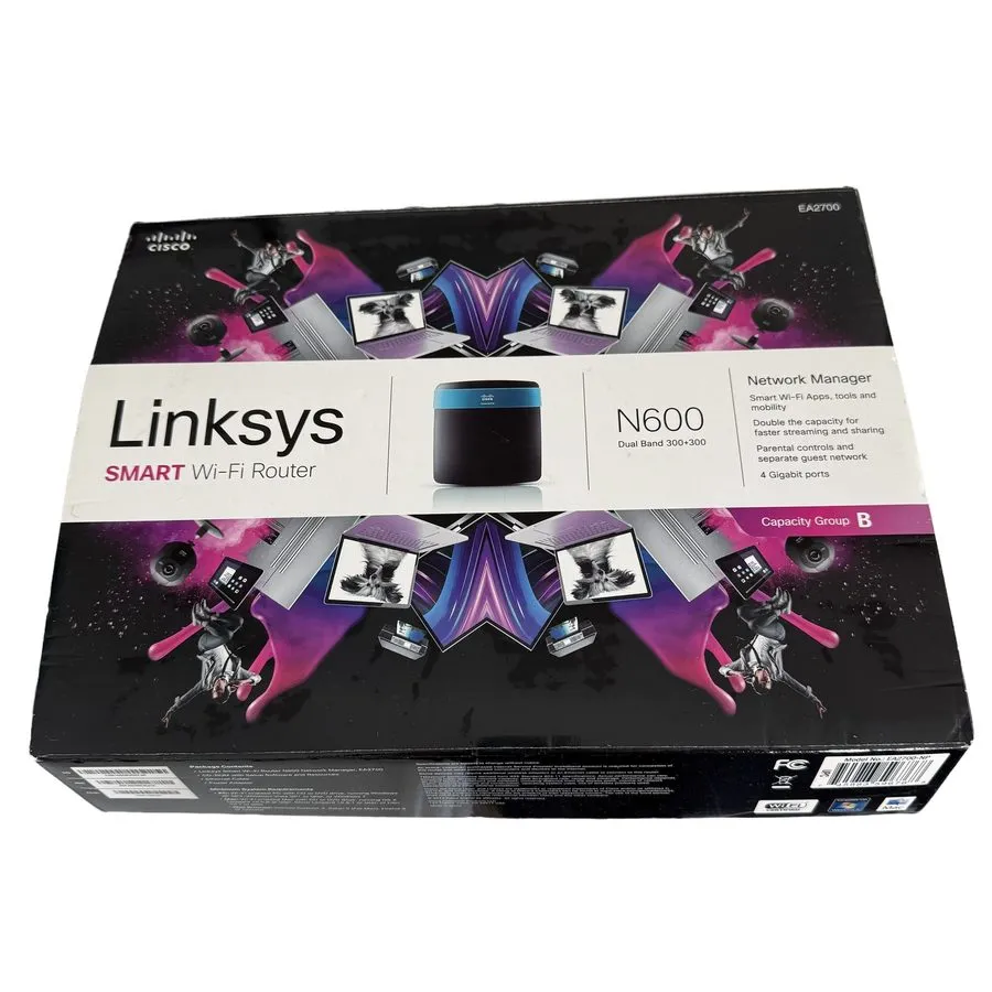 Маршрутизатор Cisco Linksys EA2700 300 Mbps 4-Port Gigabit Wireless N Router