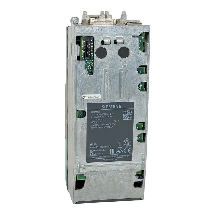Частотный преобразователь Siemens Sinamics S120 Control Unit 6SL3040-1LA01-0AA0 — фото лота 1