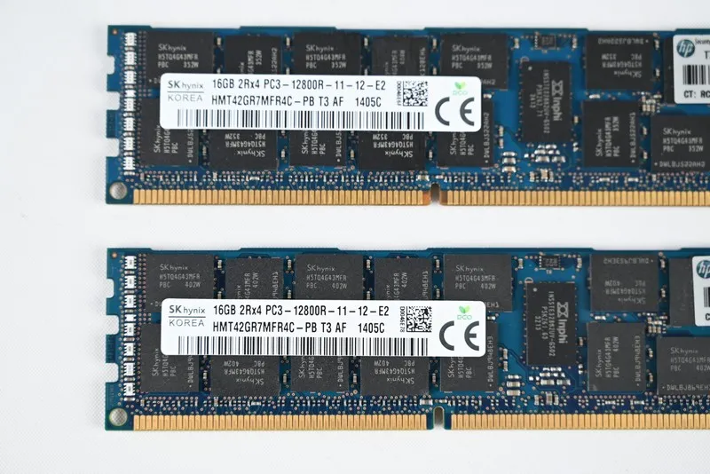 Модуль памяти 1X 16GB Hynix HMT42GR7MFR4C-PB 2Rx4 PC3-12800R DDR3 ECC REG 1.5