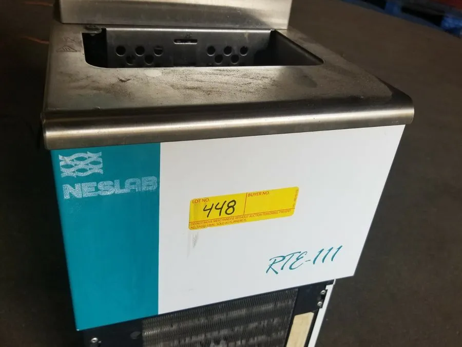 Водяная баня 13453 neslab rte-111 water bath chiller circulator — фото лота 2