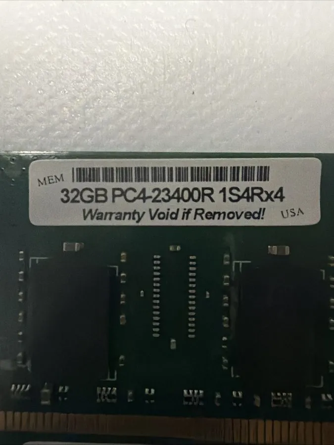 Модуль памяти A-Tech 8GB 1Rx8 PC4-23400R RDIMM DDR4 2933 MHz ECC Registered Serv — фото лота 1