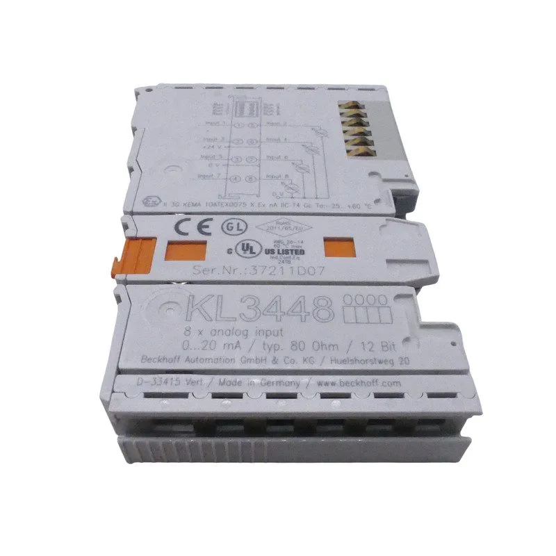 Модуль ввода-вывода Beckhoff KL3448 Bus Terminal 8 Channel Analog Input