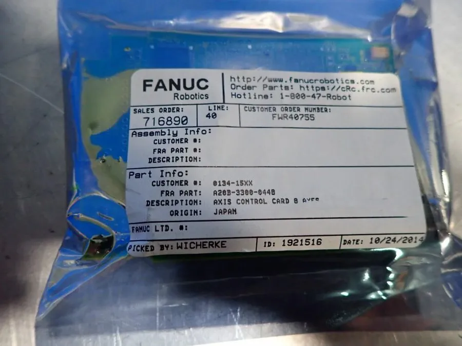 Плата ЧПУ Fanuc Control Board A20B-3300-0048 IN1350