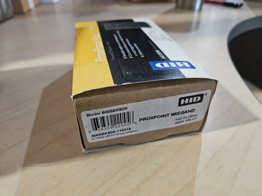 Оборудование видеонаблюдения HID 6005BKB00 Proxpoint Plus Mini Mullion er FW: 06 — фото лота 2