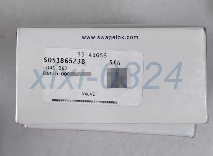 Клапан Swagelok SS-43GS6 3/8" ball valve