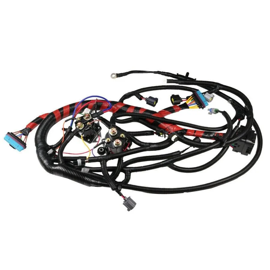 Жгут проводов Engine Wiring Harness для F250 F350 F450 F550 V8 7.3L Diesel F81Z- — фото лота 2