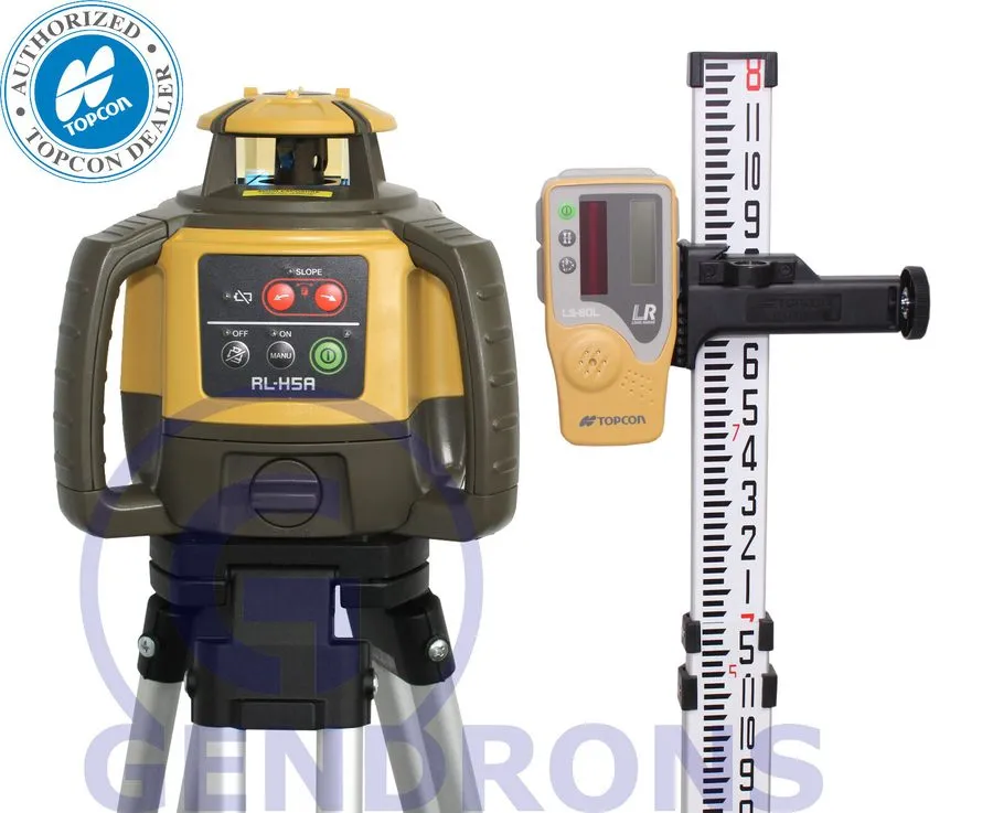 Нивелир Topcon RL-H5A Self-Leveling Rotary Laser Level with LS-80X Receiver