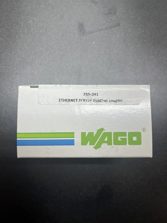 Модуль Wago 750-341 Ethernet TCP/IP 10/100MBit 24VDC Module — фото лота 1