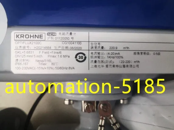 Расходомер OPTIFLUX2100C Krohne Electromagnetic Flowmeter